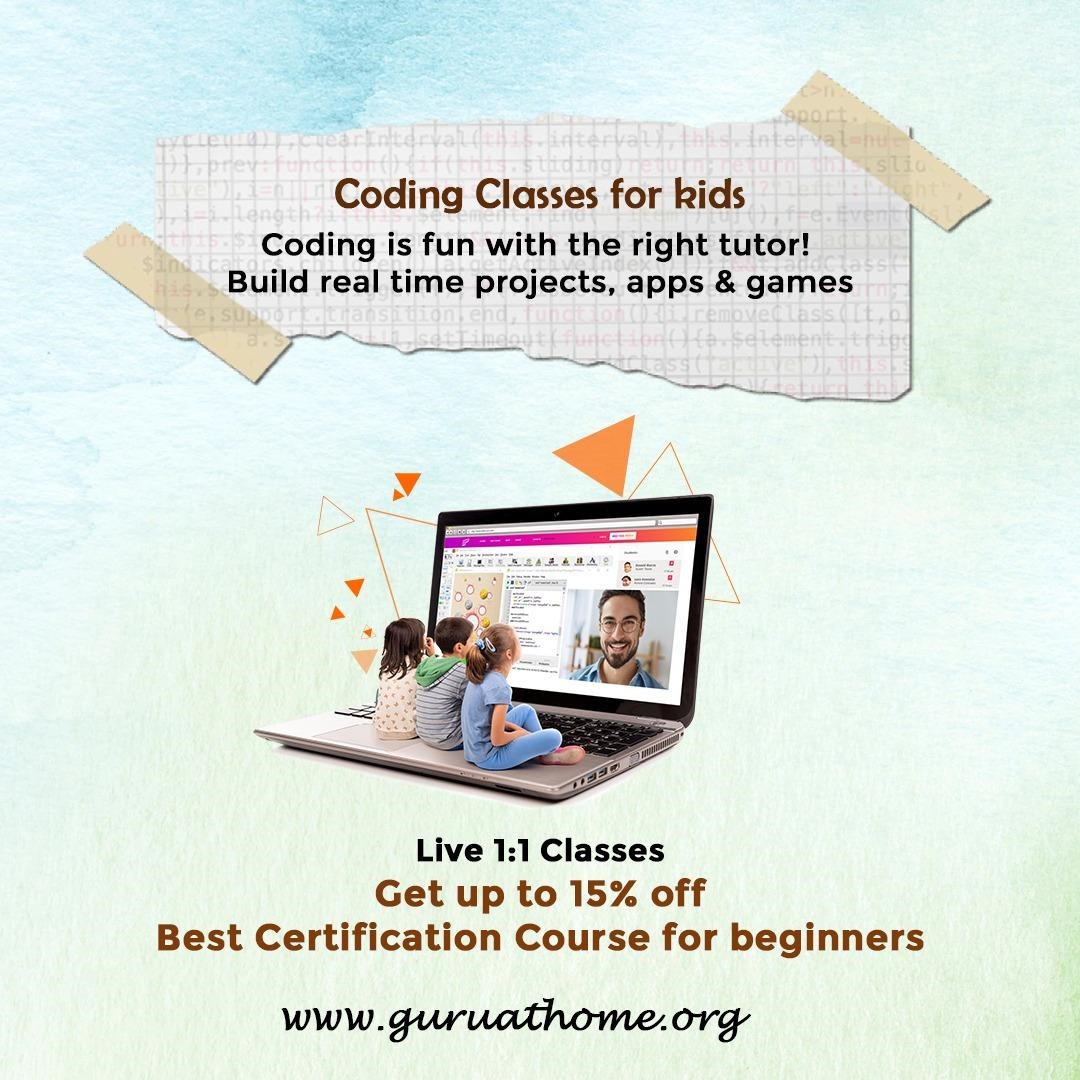 Online 1:1 Classes For Kids During This Summer break