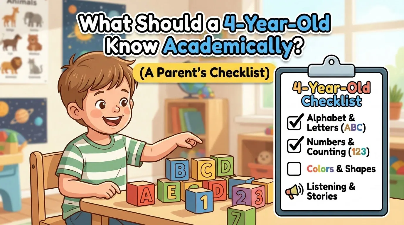 What Should a 4-Year-Old Know Academically?