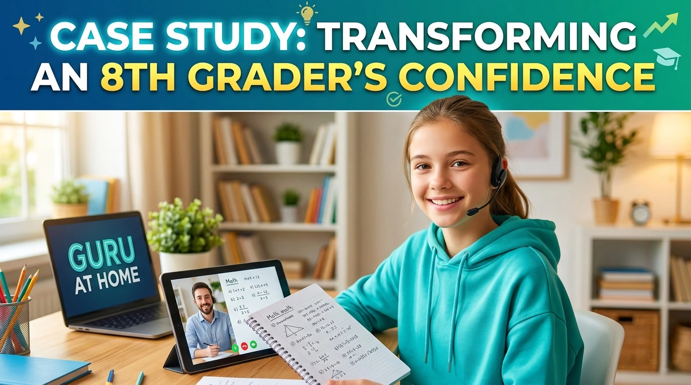 How Patient Online Math Tutoring Transformed an 8th Grader's Confidence